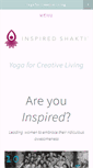Mobile Screenshot of inspiredshakti.com